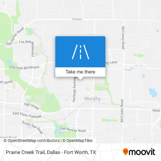 Prairie Creek Trail map