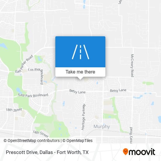 Mapa de Prescott Drive