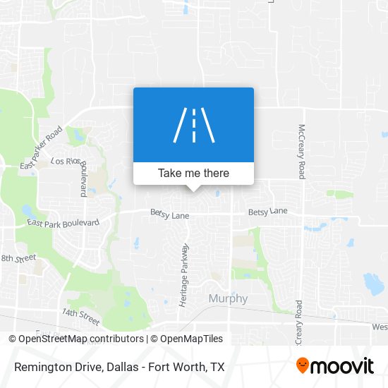 Remington Drive map