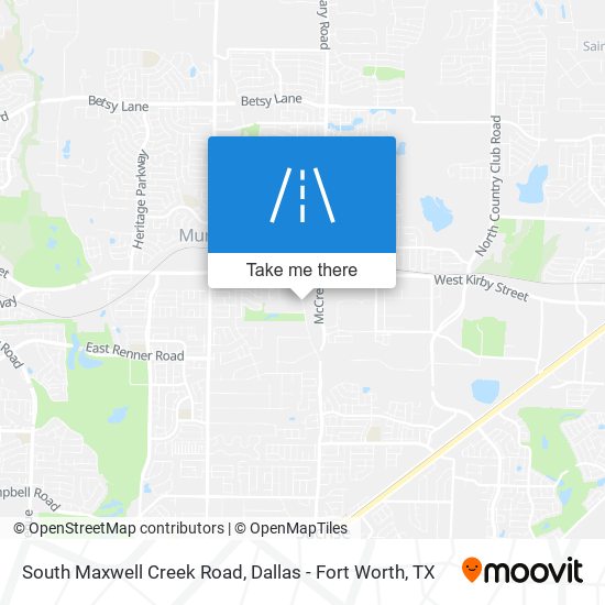 Mapa de South Maxwell Creek Road