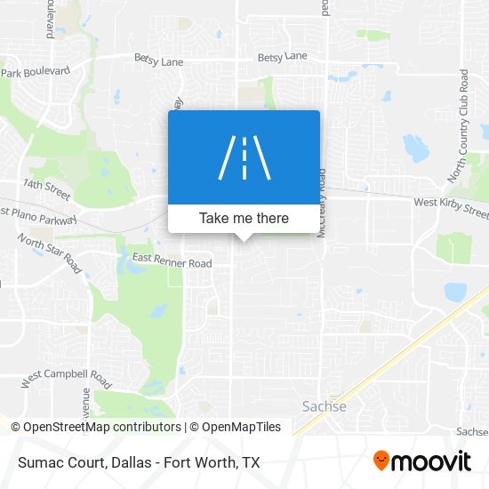 Sumac Court map