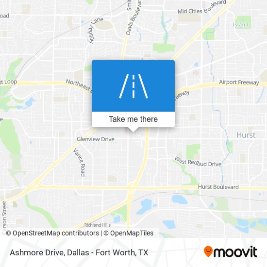 Mapa de Ashmore Drive