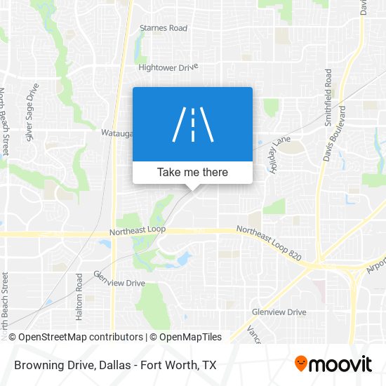 Mapa de Browning Drive
