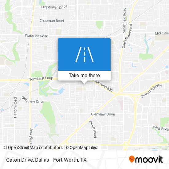 Mapa de Caton Drive