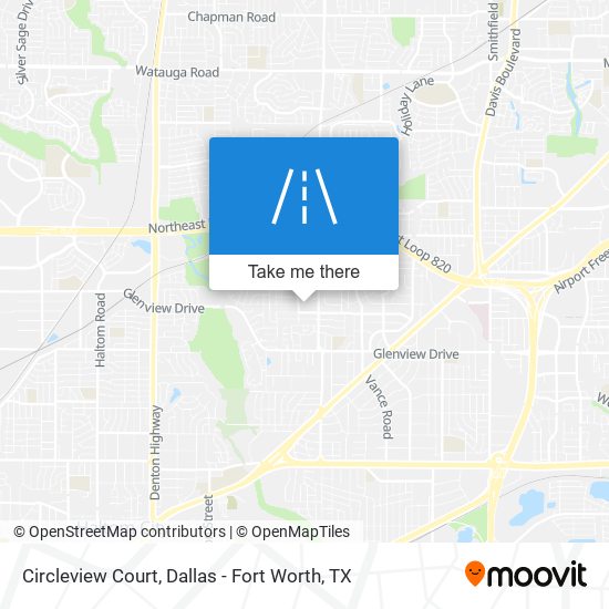 Circleview Court map