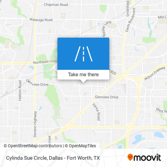 Cylinda Sue Circle map