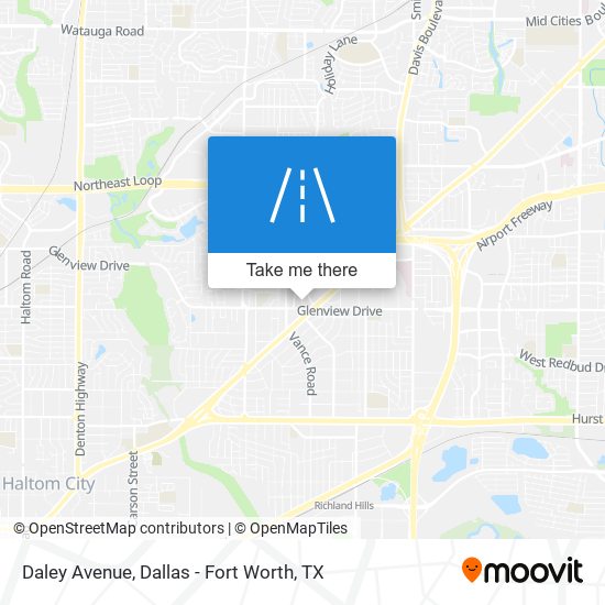 Daley Avenue map