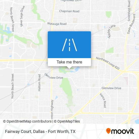 Mapa de Fairway Court