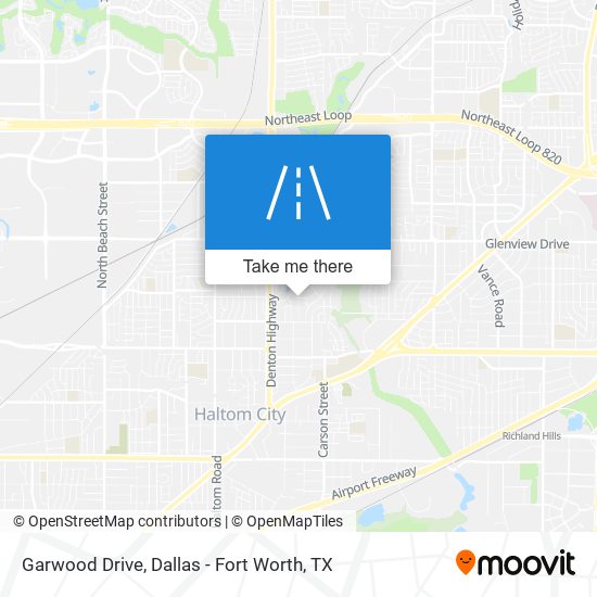 Garwood Drive map