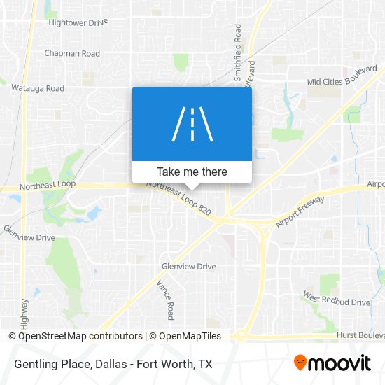 Gentling Place map