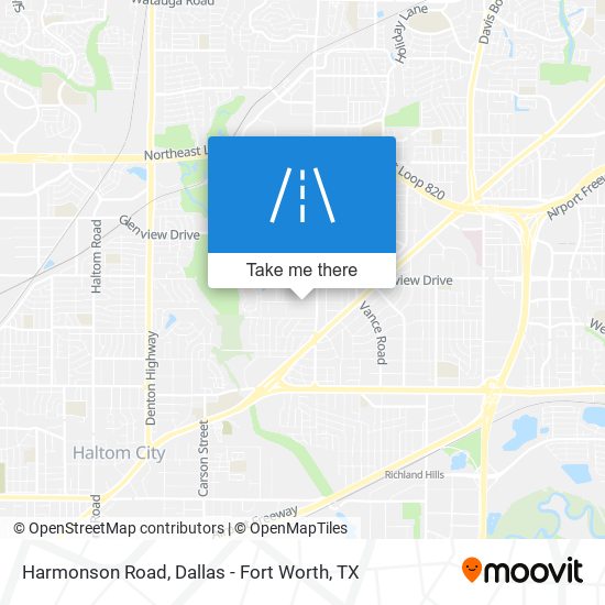 Mapa de Harmonson Road