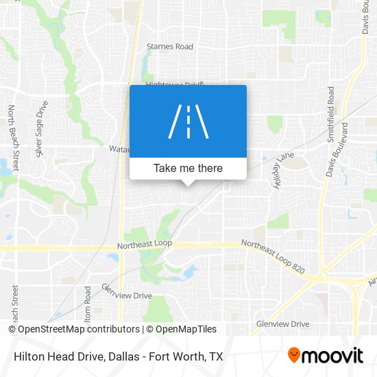 Hilton Head Drive map