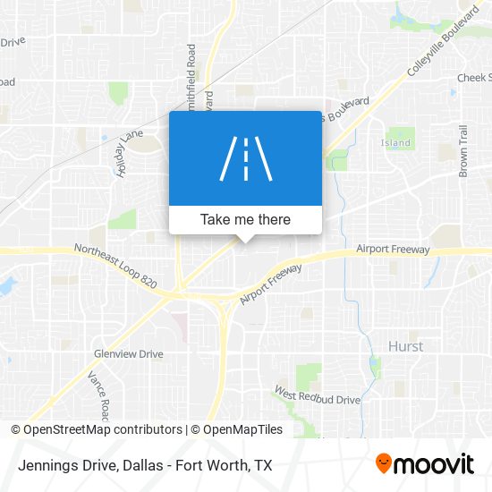 Jennings Drive map