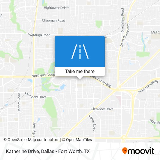Katherine Drive map