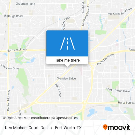 Mapa de Ken Michael Court