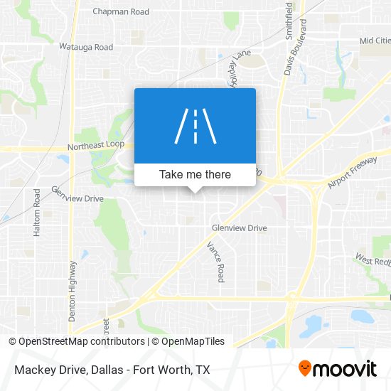 Mackey Drive map