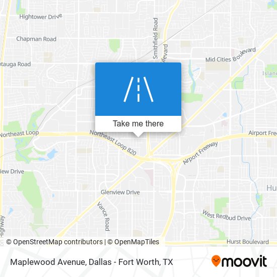 Maplewood Avenue map