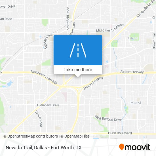 Mapa de Nevada Trail