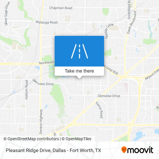 Pleasant Ridge Drive map