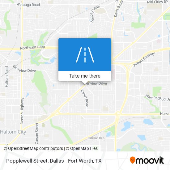 Popplewell Street map
