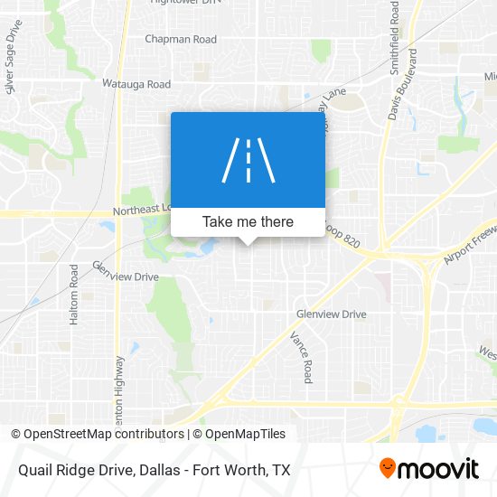Quail Ridge Drive map
