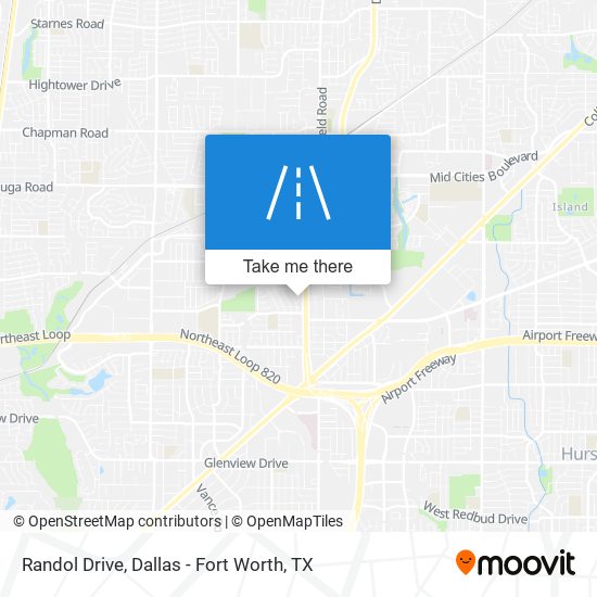 Randol Drive map
