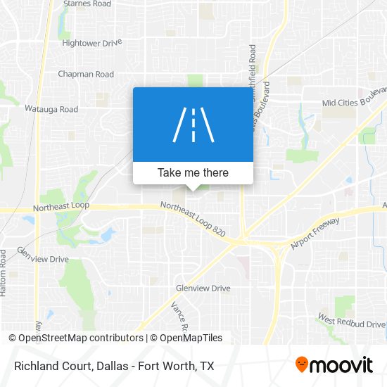 Richland Court map