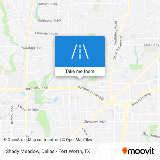 Shady Meadow map