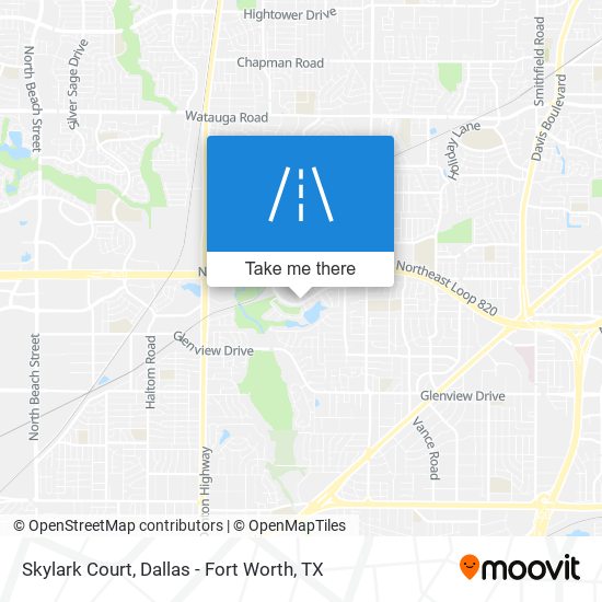 Skylark Court map