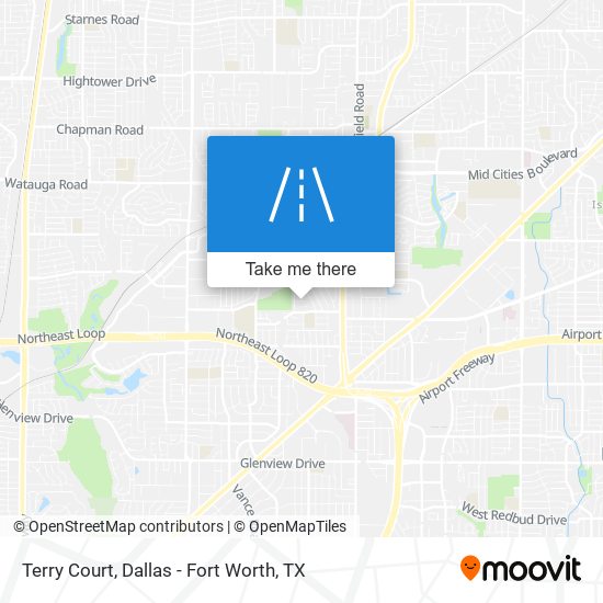 Terry Court map