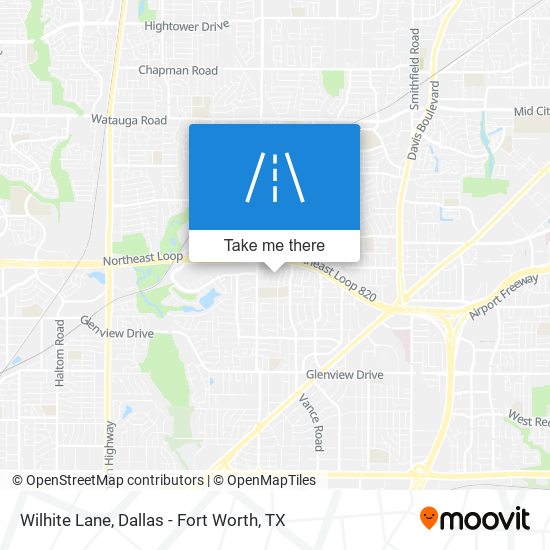 Mapa de Wilhite Lane