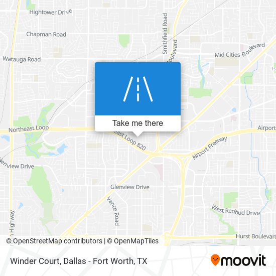 Winder Court map