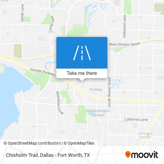 Chisholm Trail map