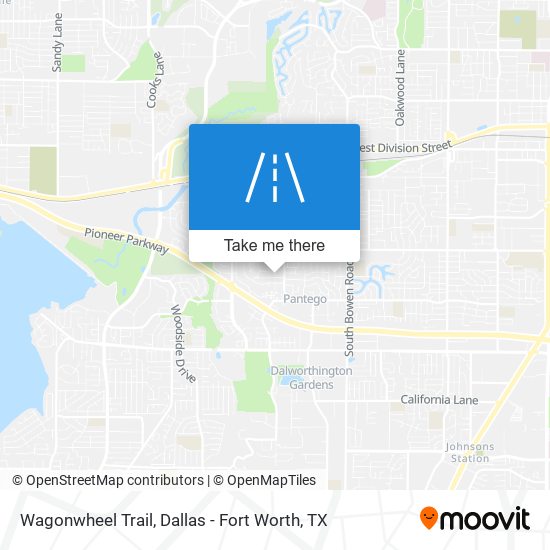 Wagonwheel Trail map