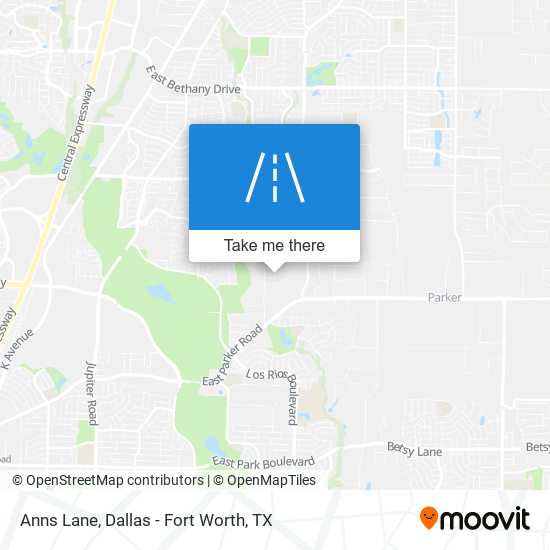 Mapa de Anns Lane