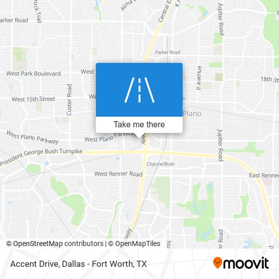 Mapa de Accent Drive