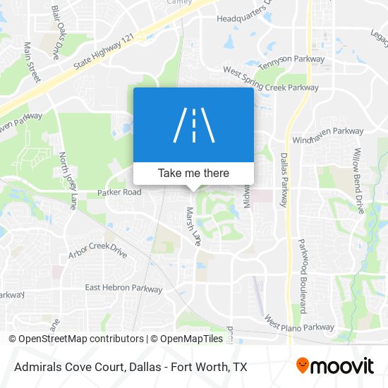 Mapa de Admirals Cove Court