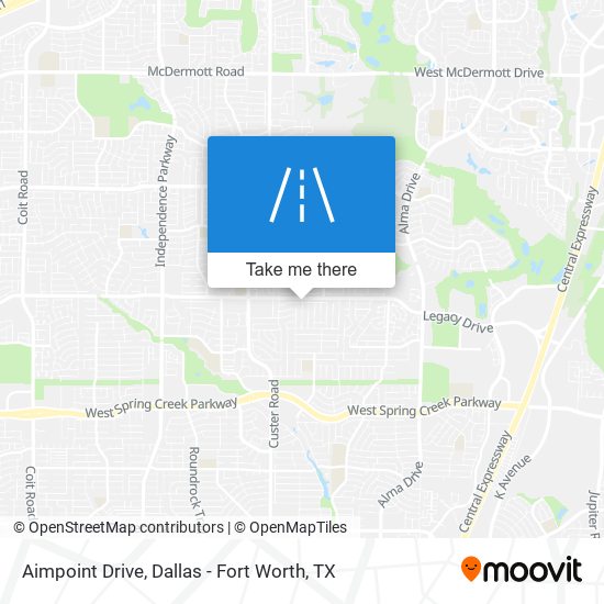 Mapa de Aimpoint Drive