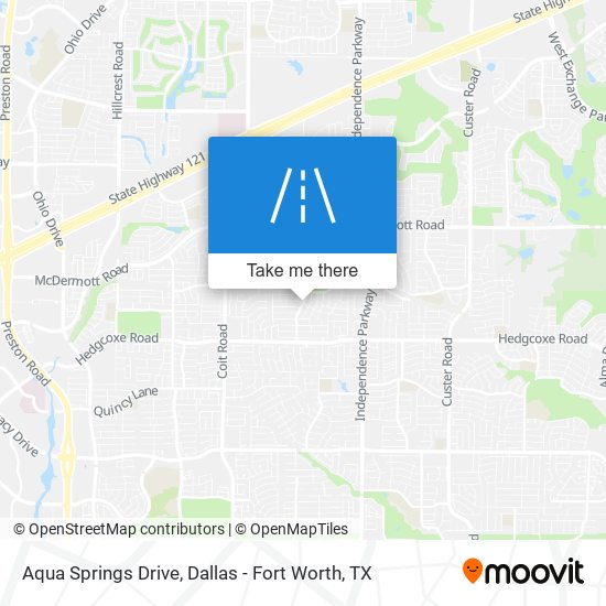 Aqua Springs Drive map