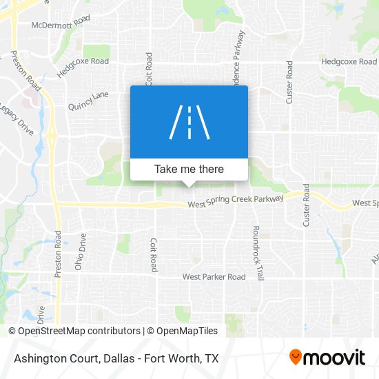 Ashington Court map