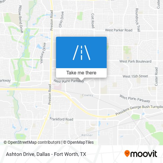 Mapa de Ashton Drive
