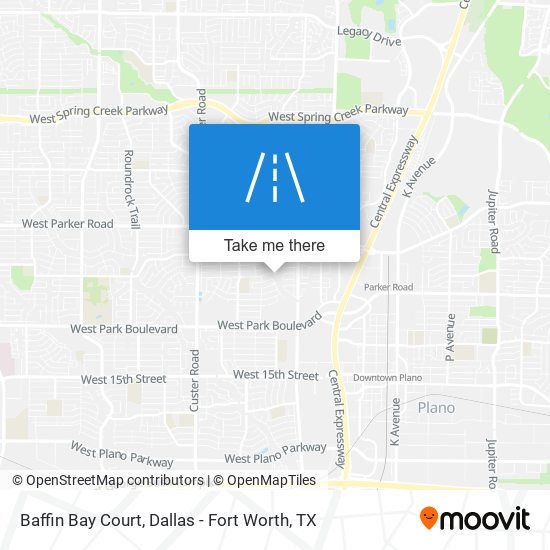 Baffin Bay Court map