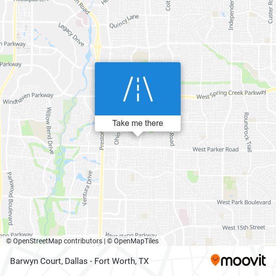 Barwyn Court map