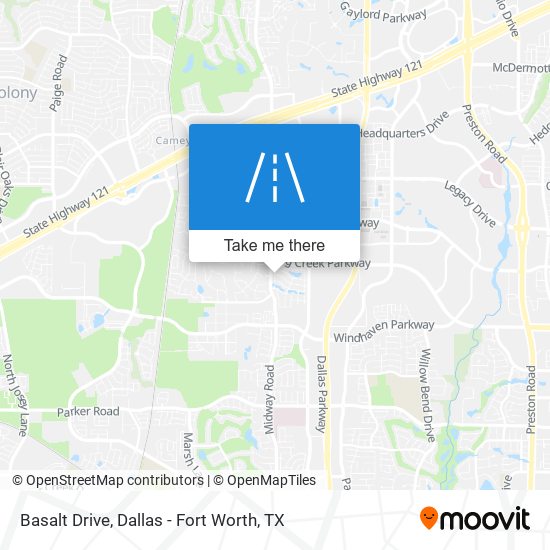 Basalt Drive map