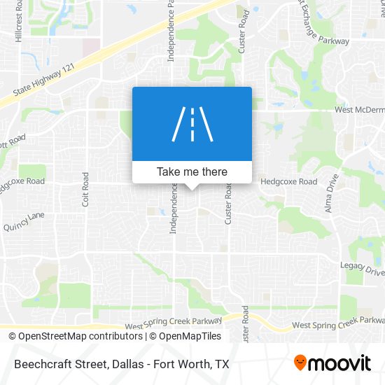 Beechcraft Street map