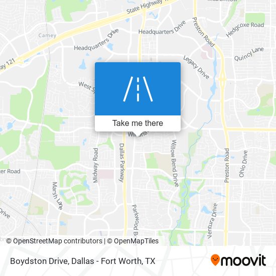 Mapa de Boydston Drive