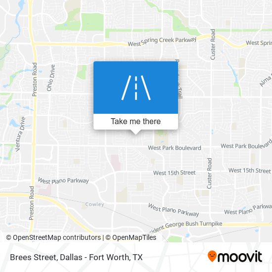 Brees Street map