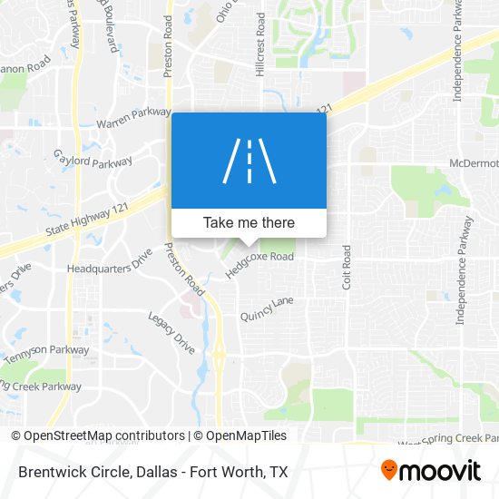 Brentwick Circle map