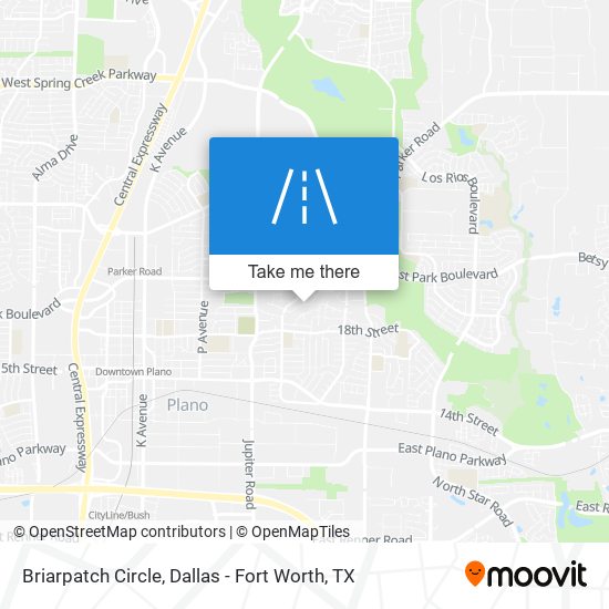 Briarpatch Circle map