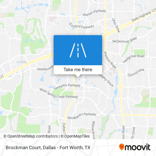 Brockman Court map
